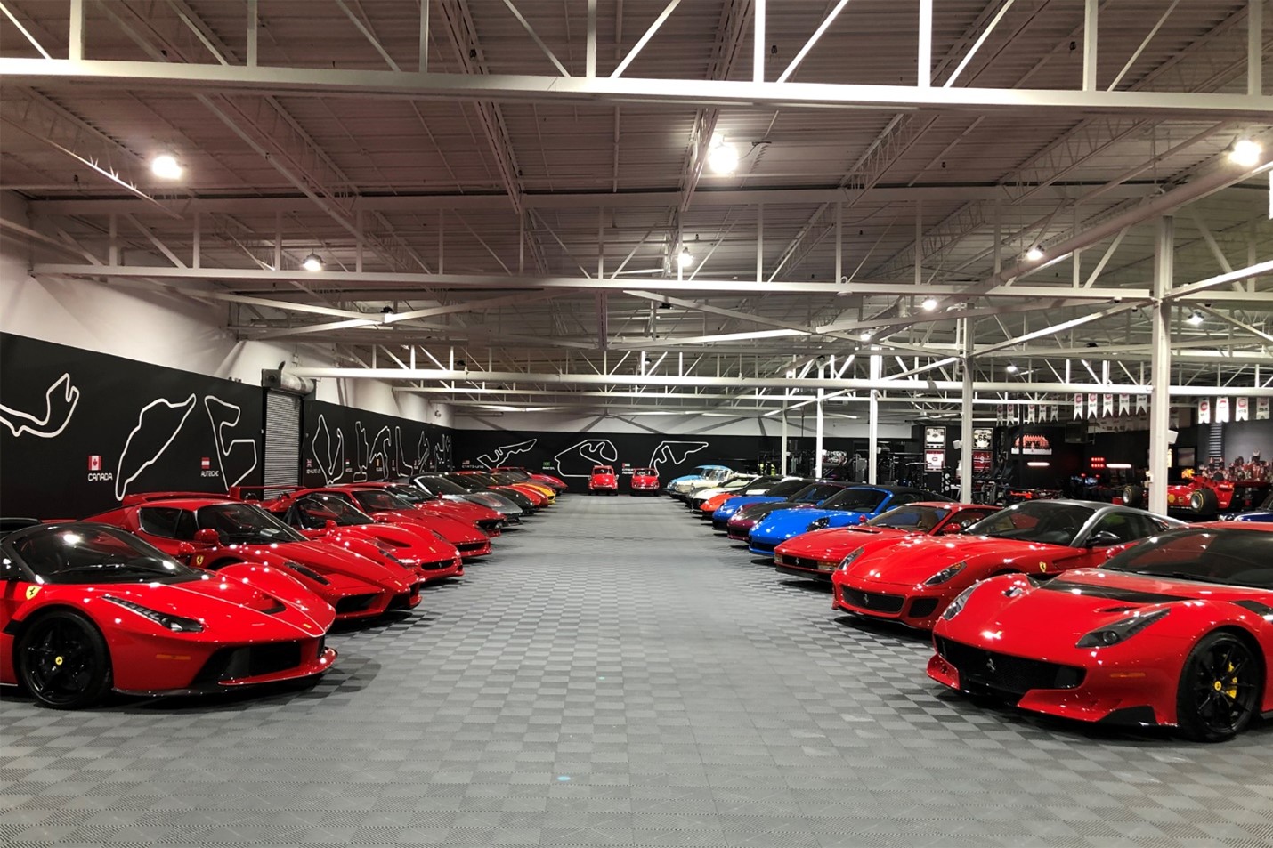 Luc Poirier’s garage. 