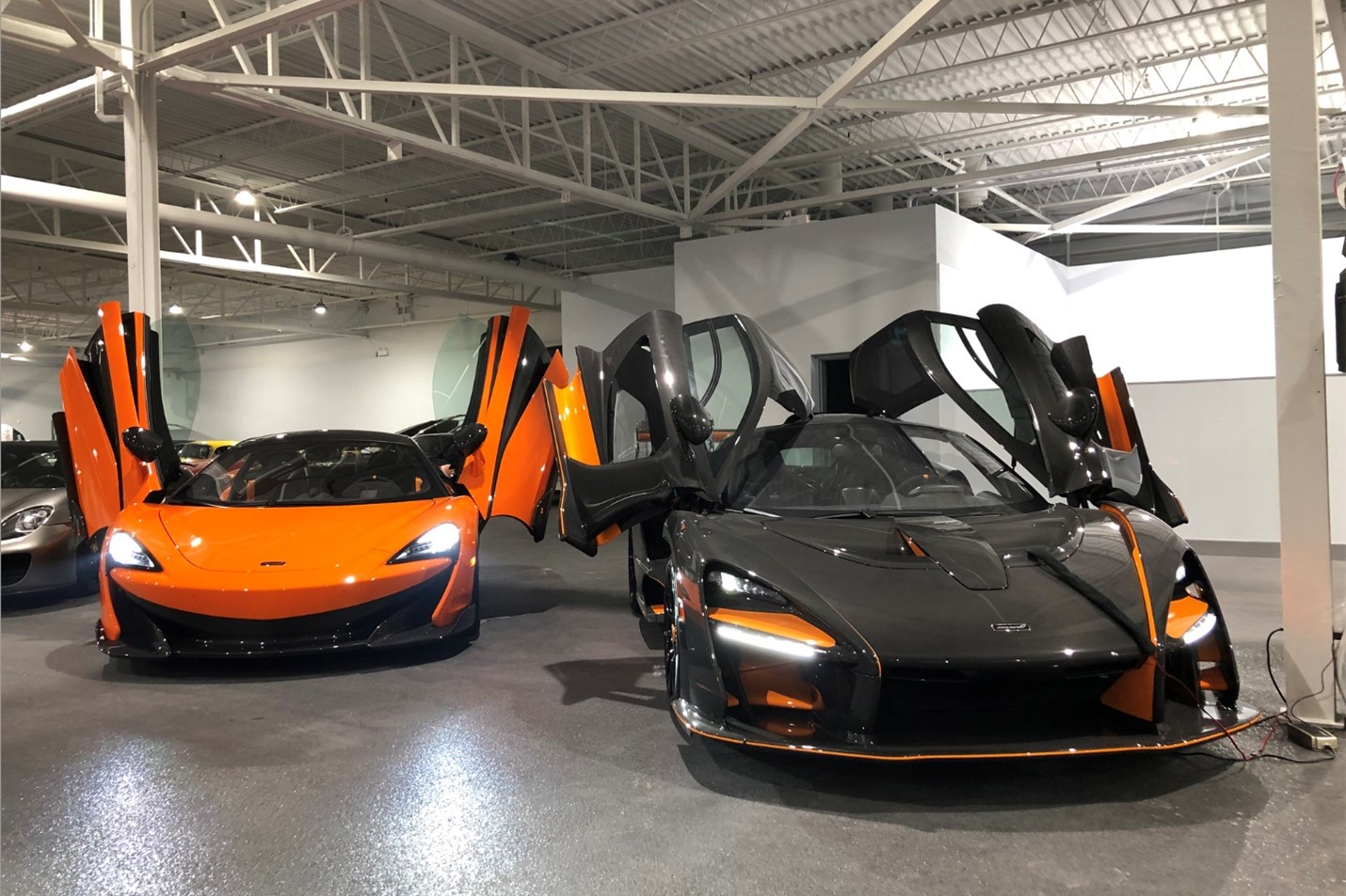 McLaren Senna and 600LT. 