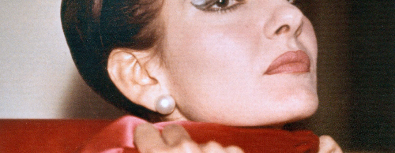 Maria Callas in Milan in 1958.