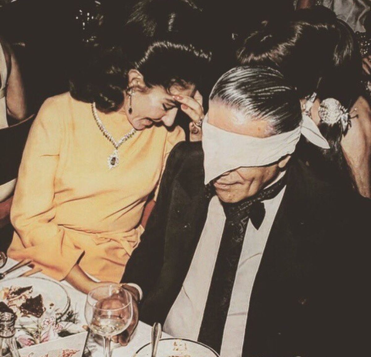 Maria Callas with Aristotle Onassis in 1966.