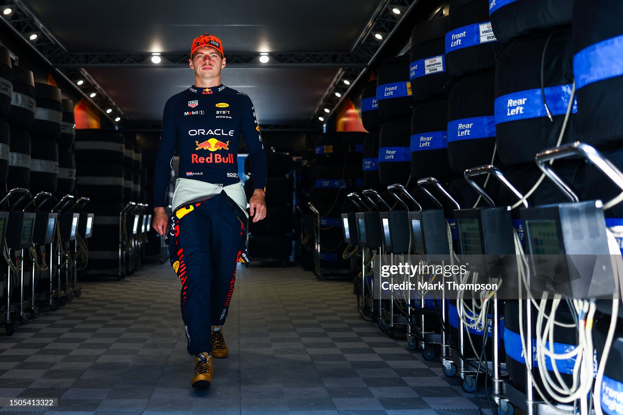 Max Verstappen walks to the garage prior to practice ahead of the F1 Grand Prix of Austria at Red Bull Ring on June 30, 2023 in Spielberg, Austria. 