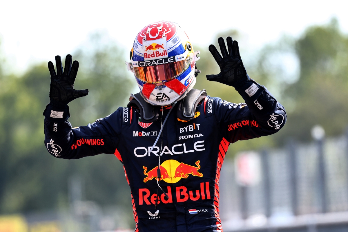 Max Verstappen 10 consecutive victories in Monza on 03 September 2023.