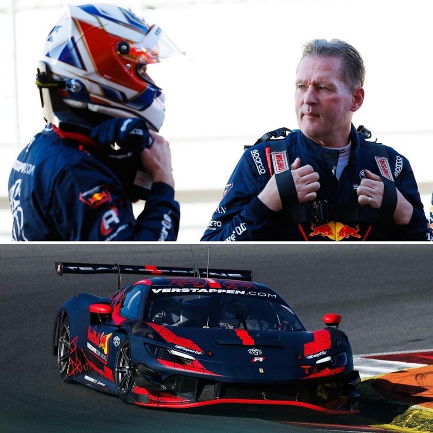 Some will call it a dream, others an heresy. The fact is that Max Verstappen got behind the wheel of a Ferrari, the 296 GT3 together with his father Jos, in a test held in Portimao in 2023 during the winter break.