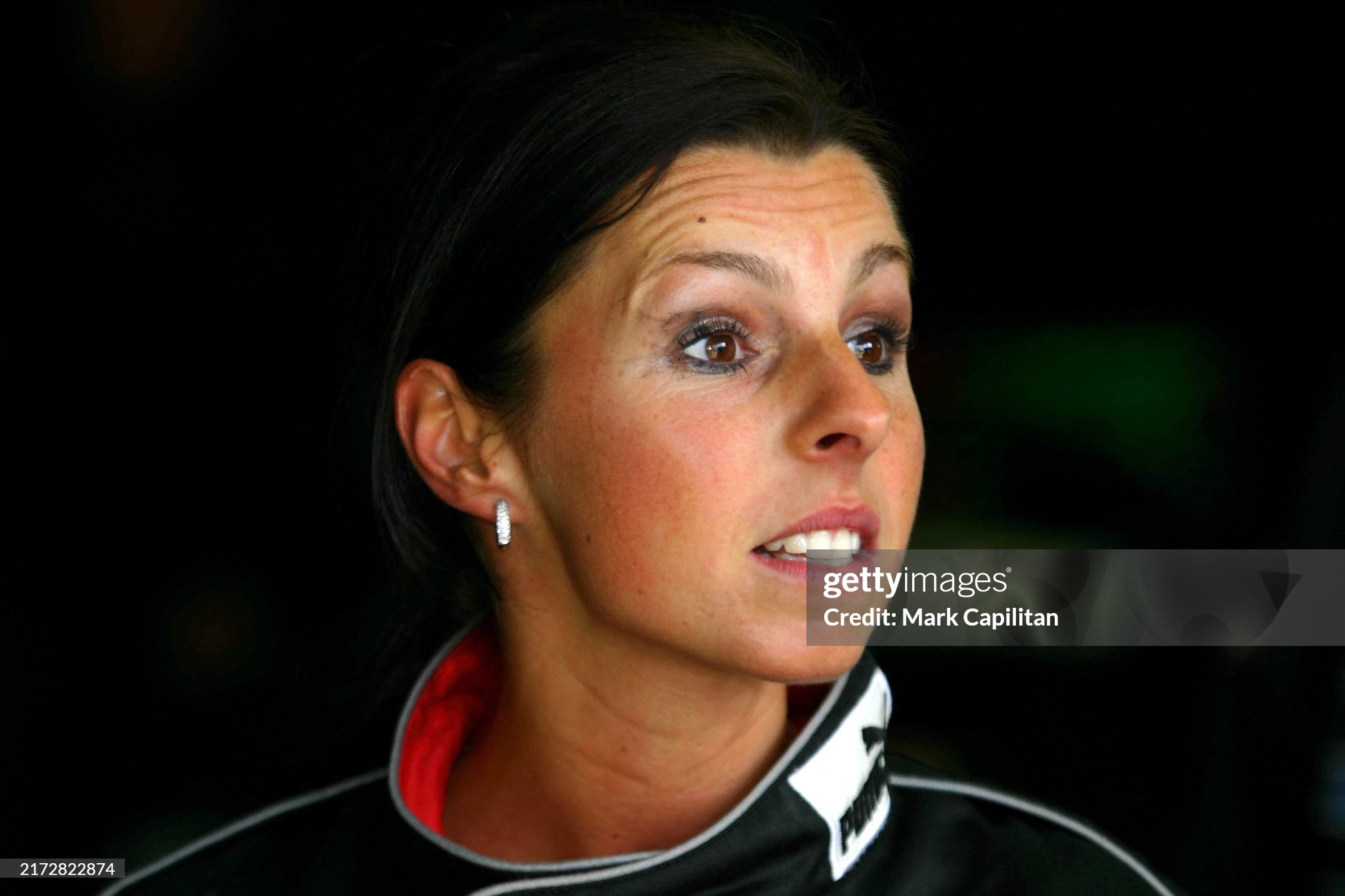 Sophie Verstappen during Thunder at the Rock at the Rockingham Motor Speedway in Corby, England, on 29-31 August 2003. 