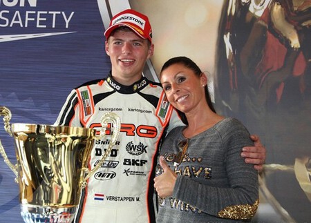 Sophie Kumpen rubbed shoulders with Button, Fisichella or Trulli in karting. She left racing to join her son Max in F1.