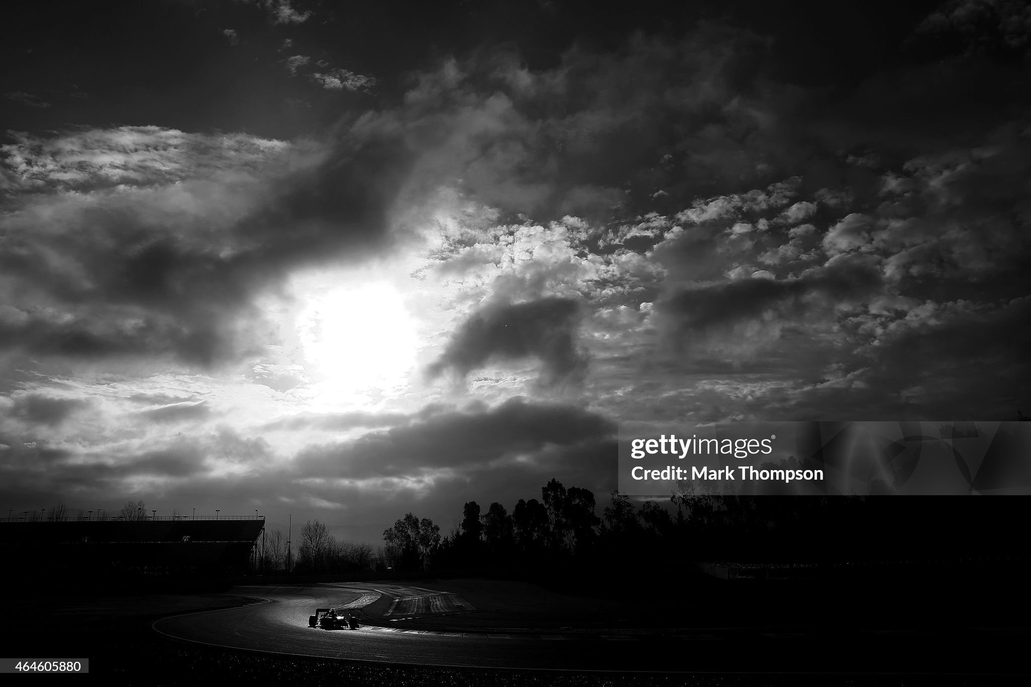 Max Verstappen of Netherlands and Scuderia Toro Rosso drives during day two of the final Formula One winter testing at Circuit de Catalunya on 27 February 2015 in Montmelo, Spain. 