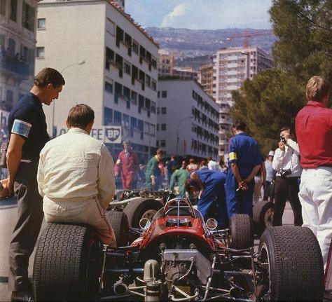 Bruce McLaren at Monaco 1967.