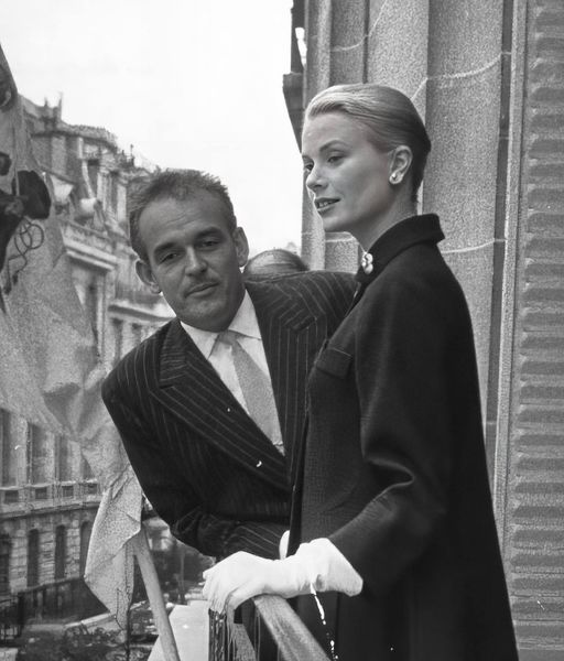 Grace Kelly and Rainier III, Prince of Monaco.