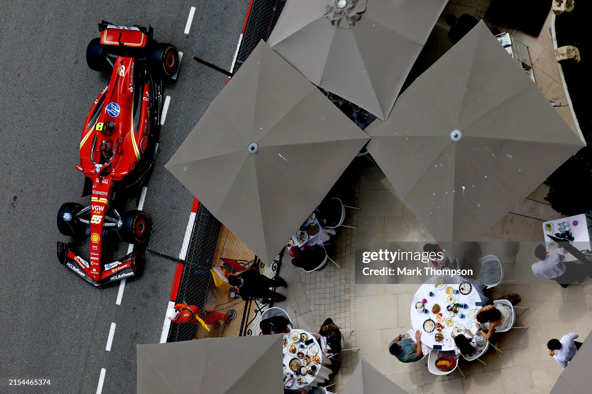 Carlos Sainz of Spain driving the Ferrari SF-24 on track during practice ahead of the F1 Grand Prix of Monaco on May 24, 2024 in Monte-Carlo, Monaco. 