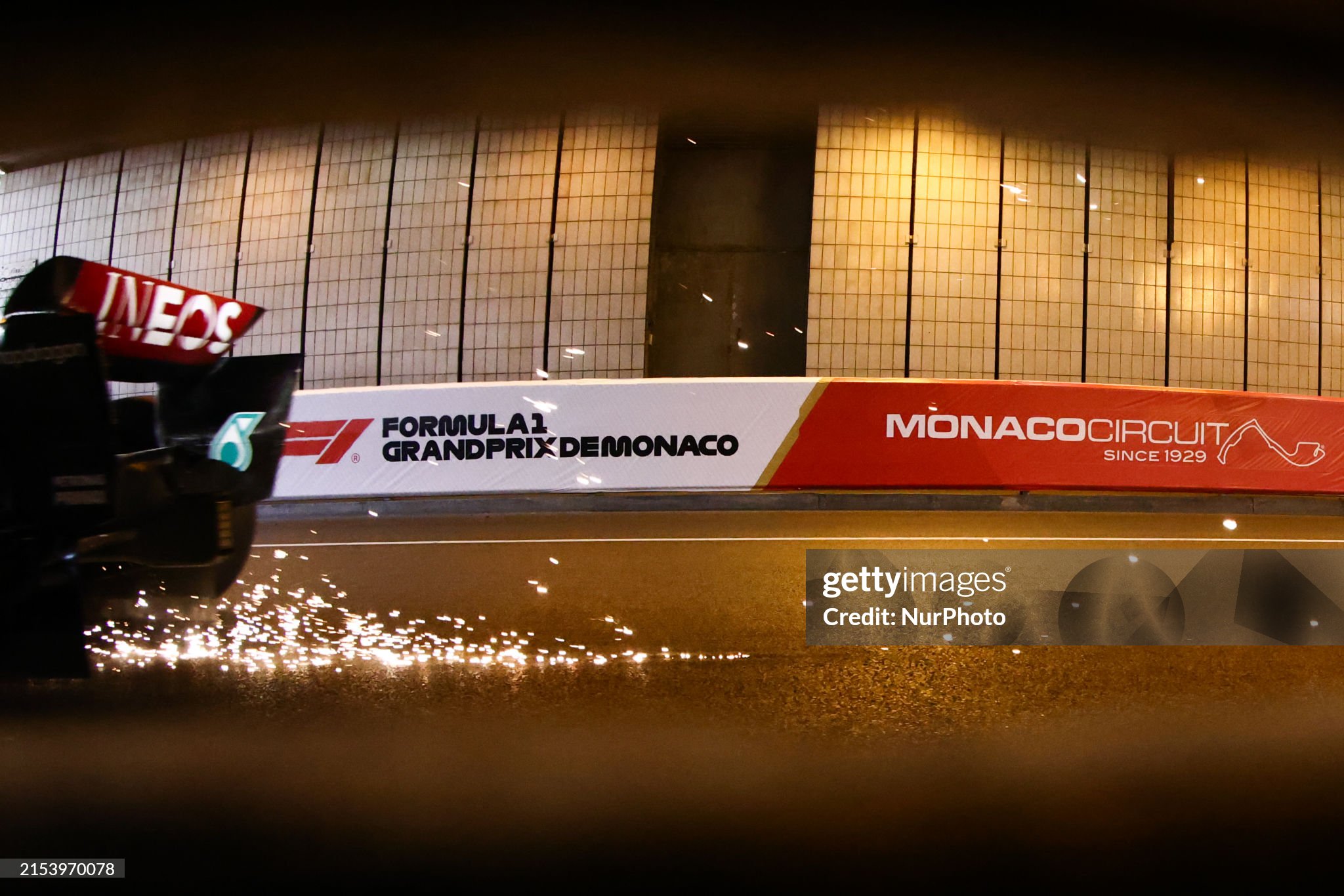 Lewis Hamilton of Mercedes during third practice ahead of the Formula 1 Grand Prix of Monaco on May 25, 2024. 