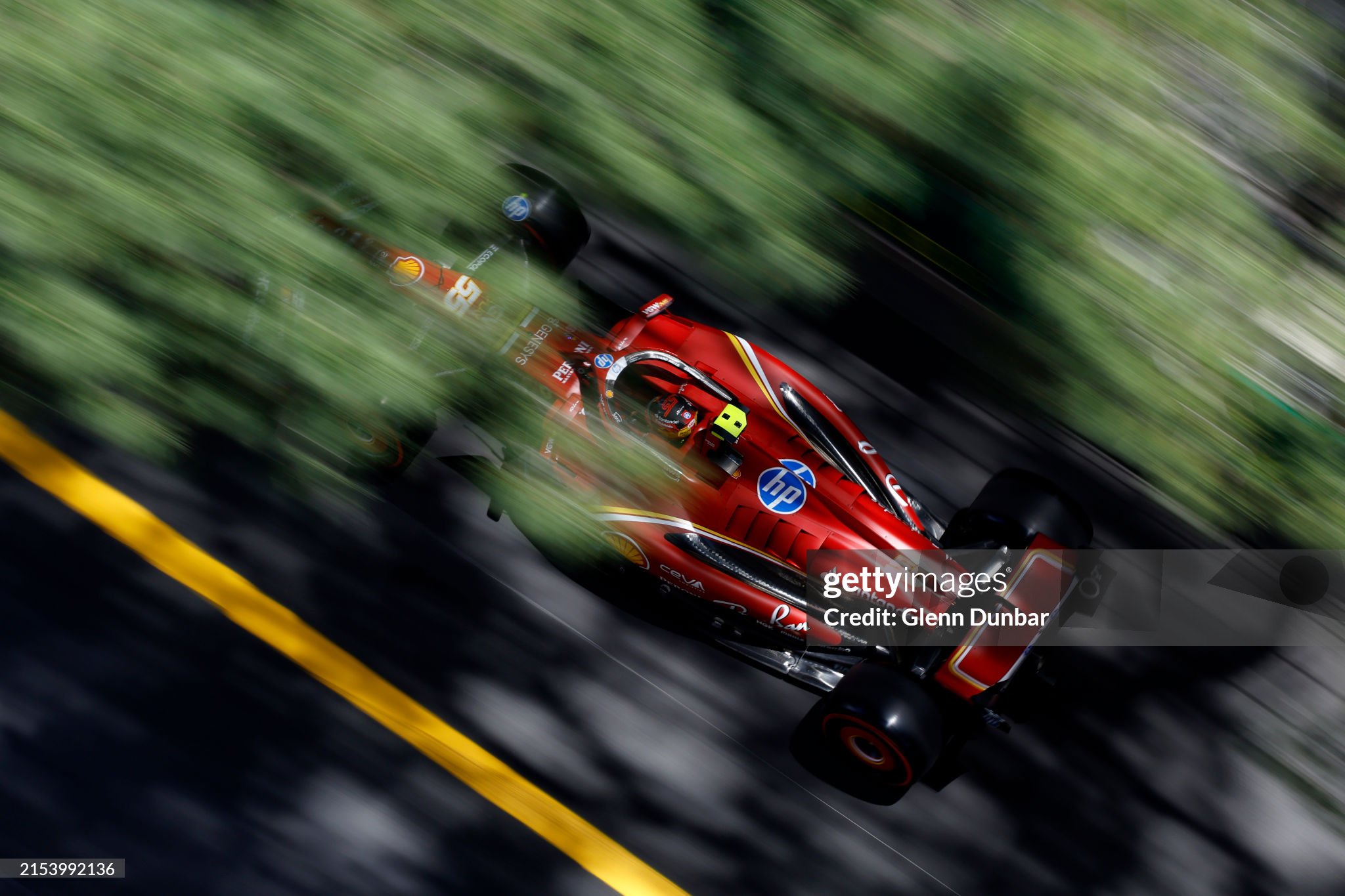 Carlos Sainz, Ferrari SF-24, during practice at the F1 Grand Prix of Monaco on May 25, 2024 in Monte Carlo, Monaco. 