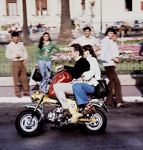 Niki Lauda at Montecarlo in 1974.