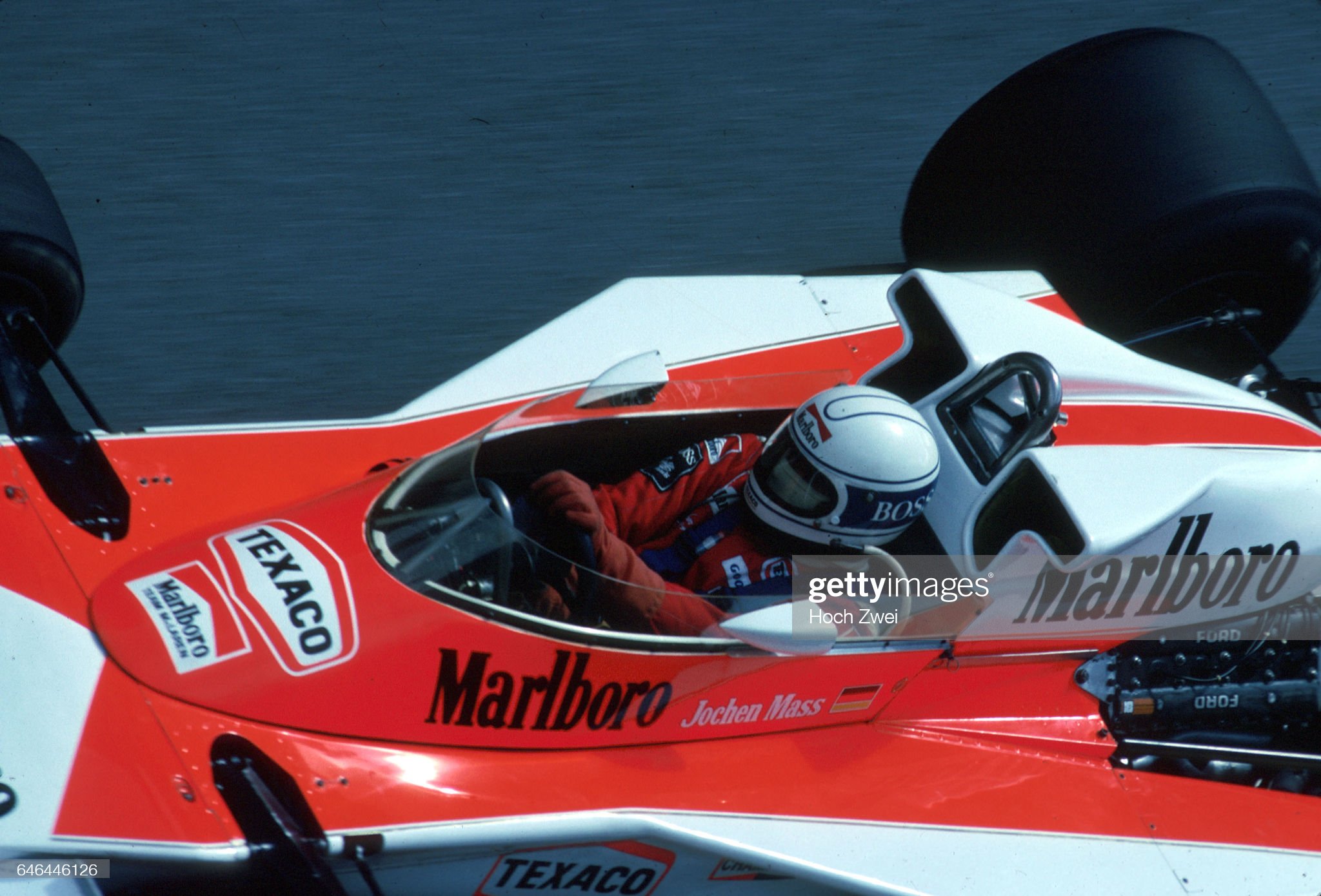 Jochen Mass, McLaren, 1977 Monaco Grand Prix.