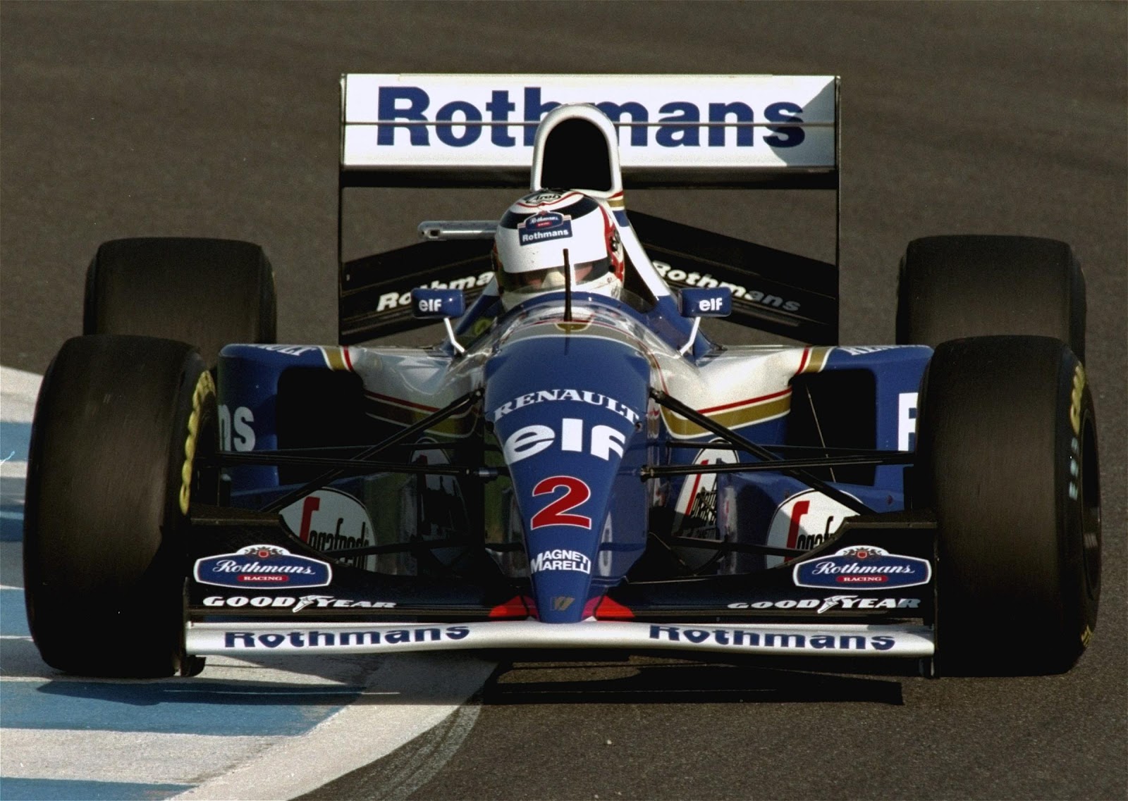 Mansell, Williams, in 1992.
