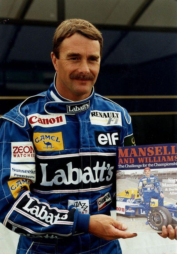 Nigel Mansell.