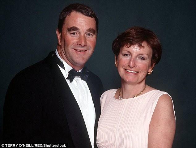 Nigel Mansell and his wife Rosanne.
