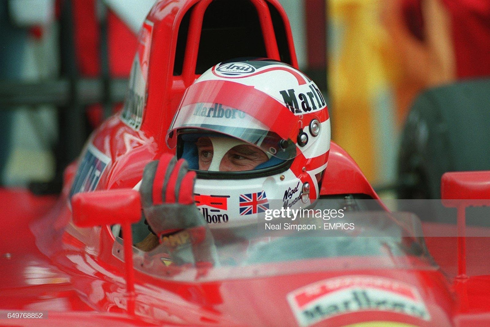 Nigel Mansell on May 01, 1990.
