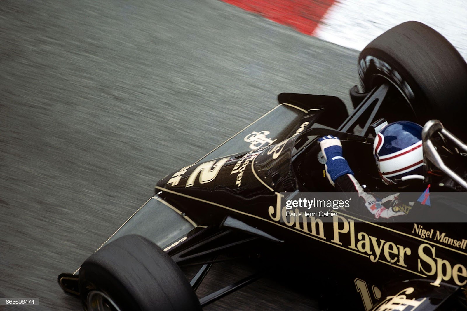 Nigel Mansell, Lotus-Renault 95T, Grand Prix of Monaco, Circuit de Monaco, 03 June 1984.