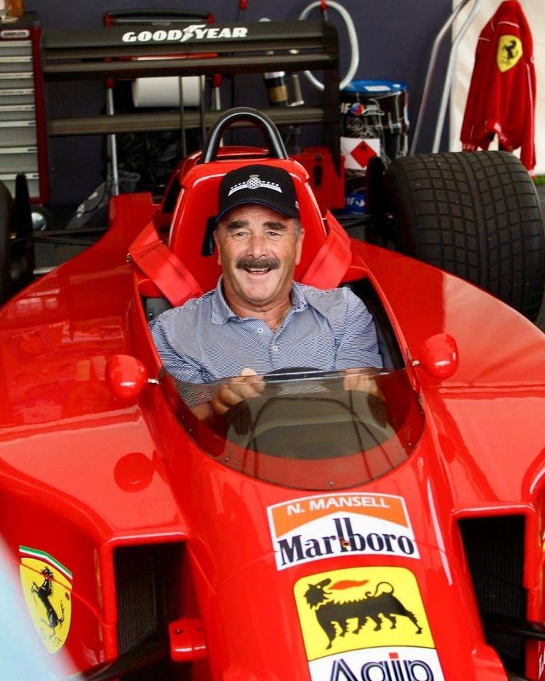 At the age of 69, Nigel Mansell is back aboard the legendary and revolutionary F1-89, the single-seater designed by John Barnard, the first in F1 history to have a sequential semi-automatic gearbox. 