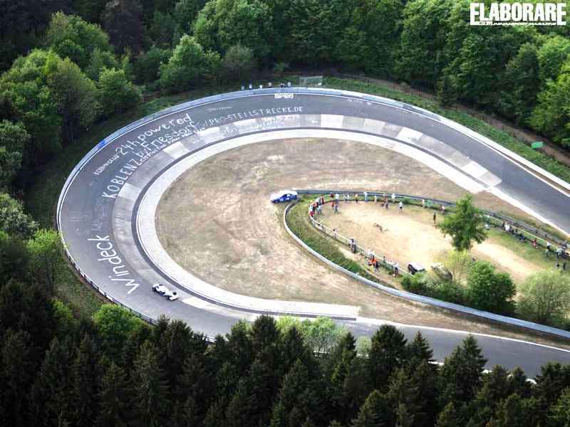 Nick Heidfeld, in a BMW, on the Nordschleife in 2007.