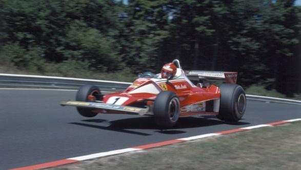 Niki Lauda, Ferrari.