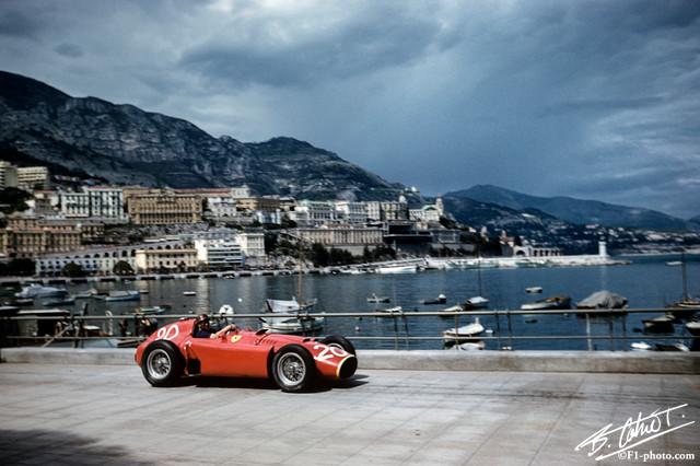 Fangio in F1 car