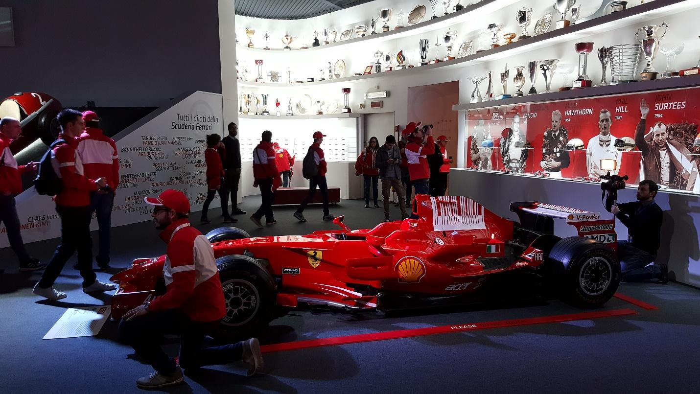 Ferrari museum.