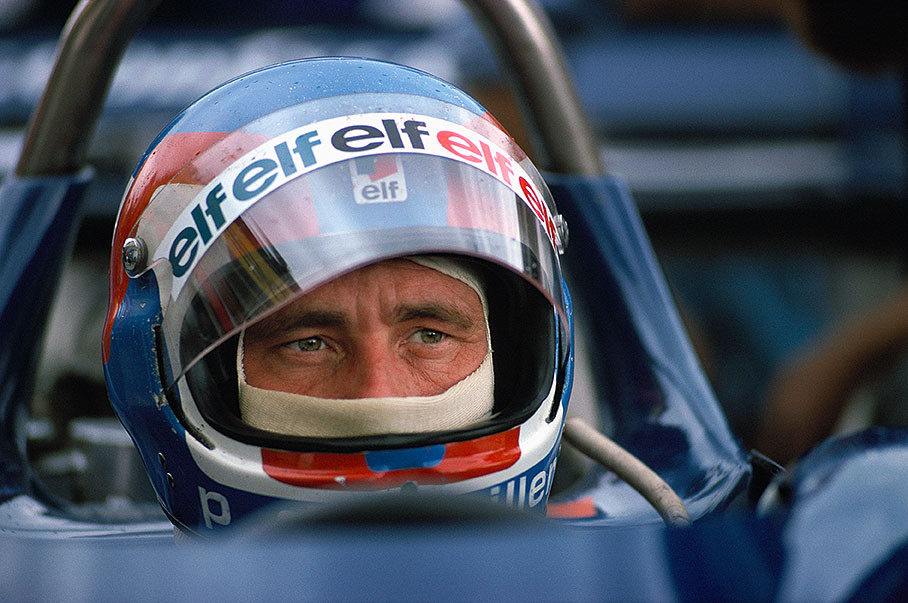 Patrick Depailler at Nurburgring in 1976. 