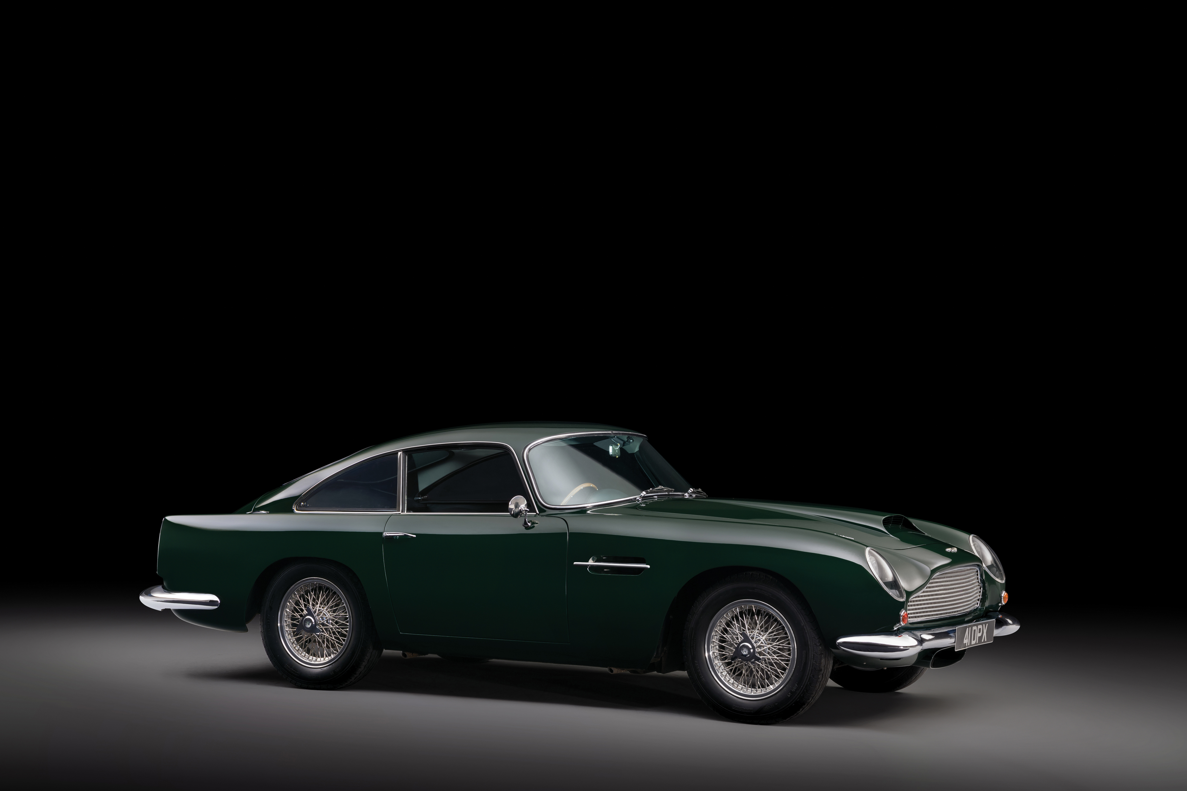 The Aston Martin DB4 GT.