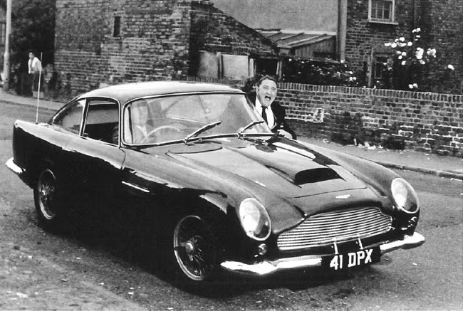 Peter Sellers' Aston Martin DB4 GT.