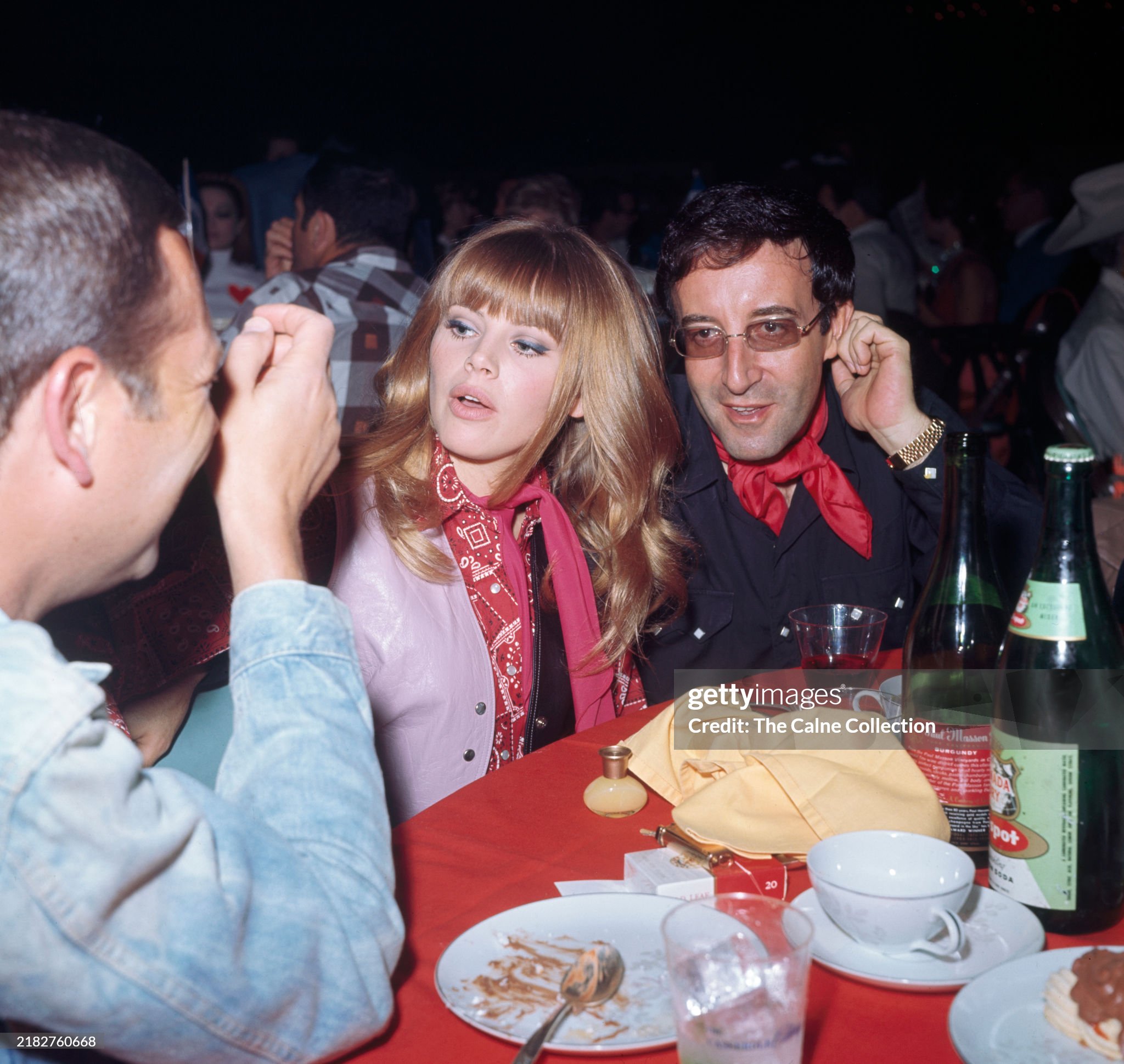 Britt Ekland and her husband, British actor and comedian Peter Sellers, at an event organised in support of children with disabilities in London, England, on 5th June 1967.