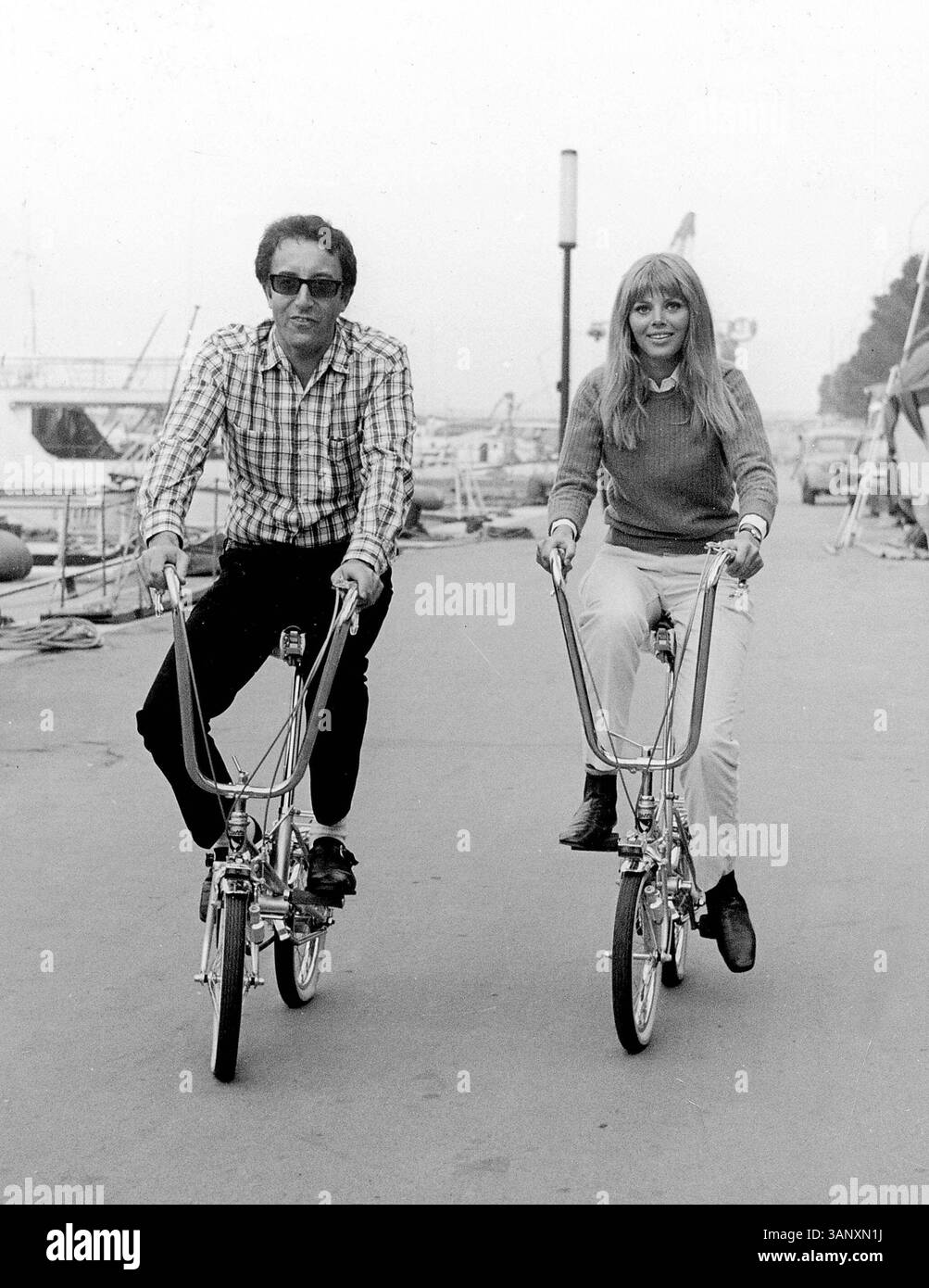 Britt Ekland with her husband Peter Sellers in Monte Carlo in 1967.