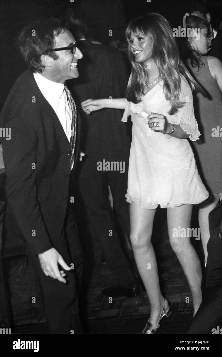 Peter Sellers with his wife Britt Ekland.