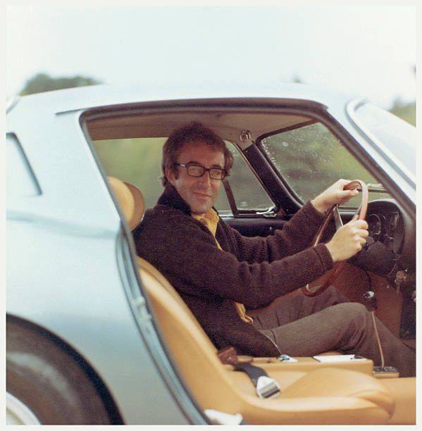 Peter Sellers in his Ferrari 275 GTB.