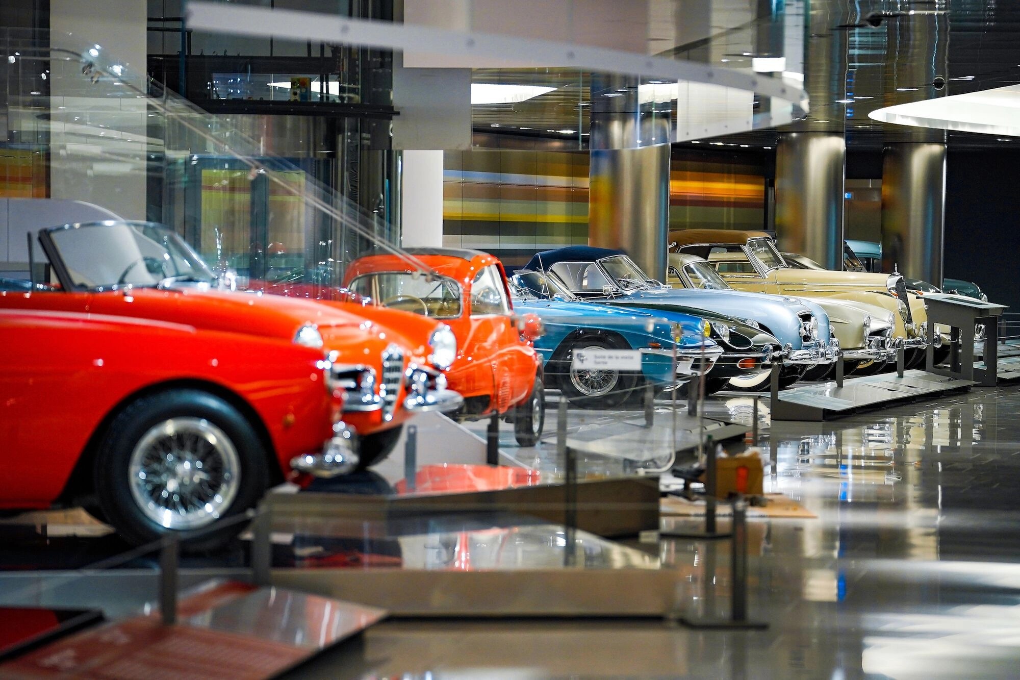 Some of the splendid cars from the Rainier III collection in Monaco.
