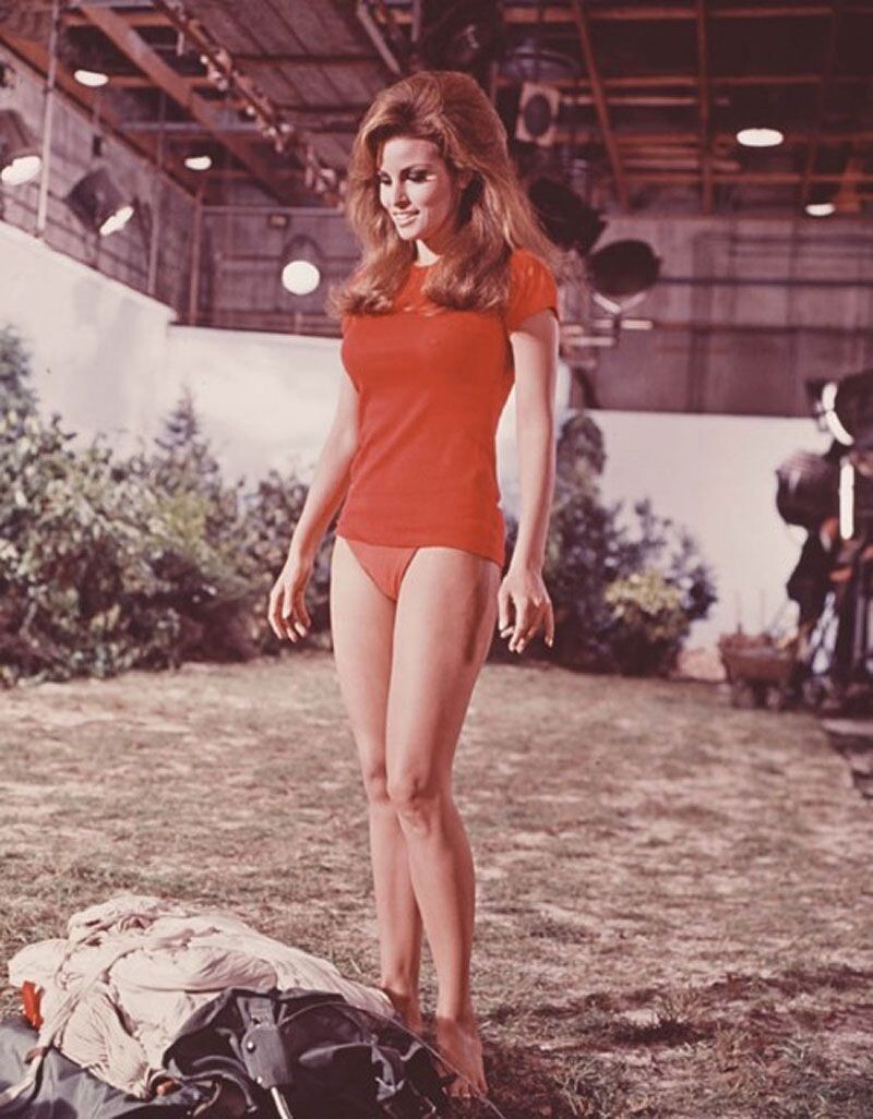 Raquel Welch in 1967 in the film ‘Fathom’.