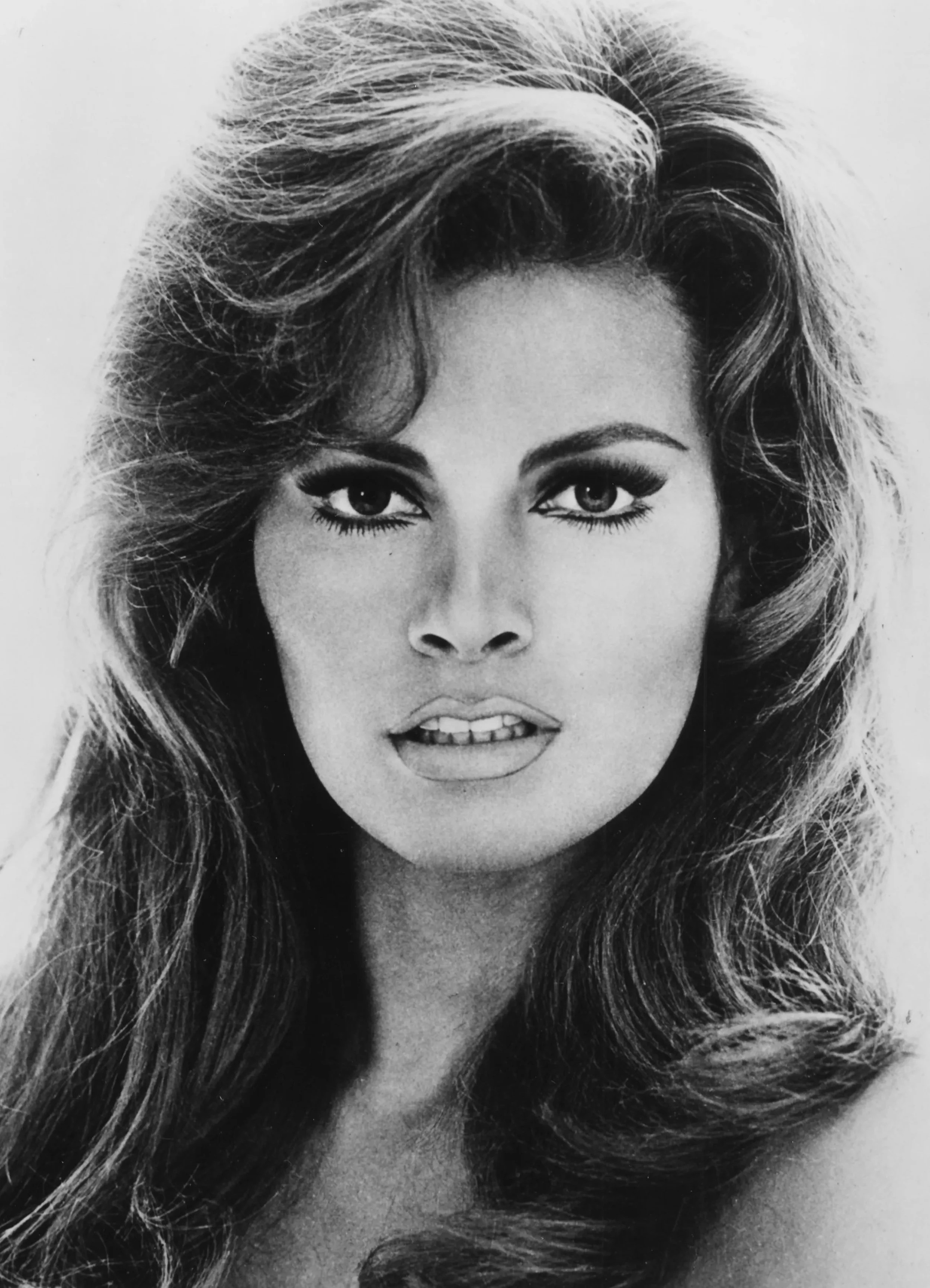 Portrait of actress Raquel Welch on 09 August 1968. 