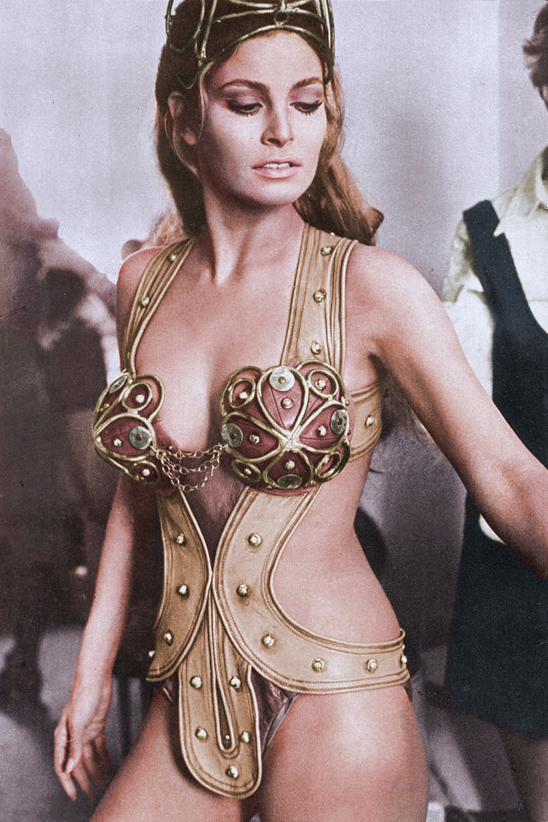 Raquel Welch in the film ‘The magic Christian’ in 1969.