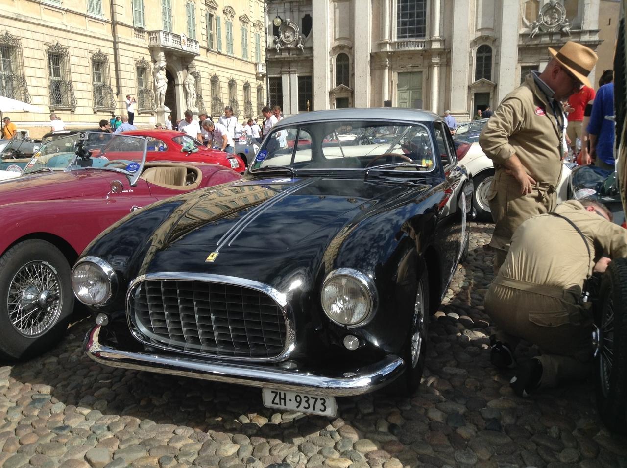 Nuvolari Award 2015, the Ferrari that belonged to Rossellini is now owned by a dentist from Zurich.
