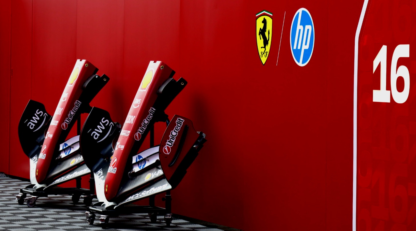 Some Ferrari parts.