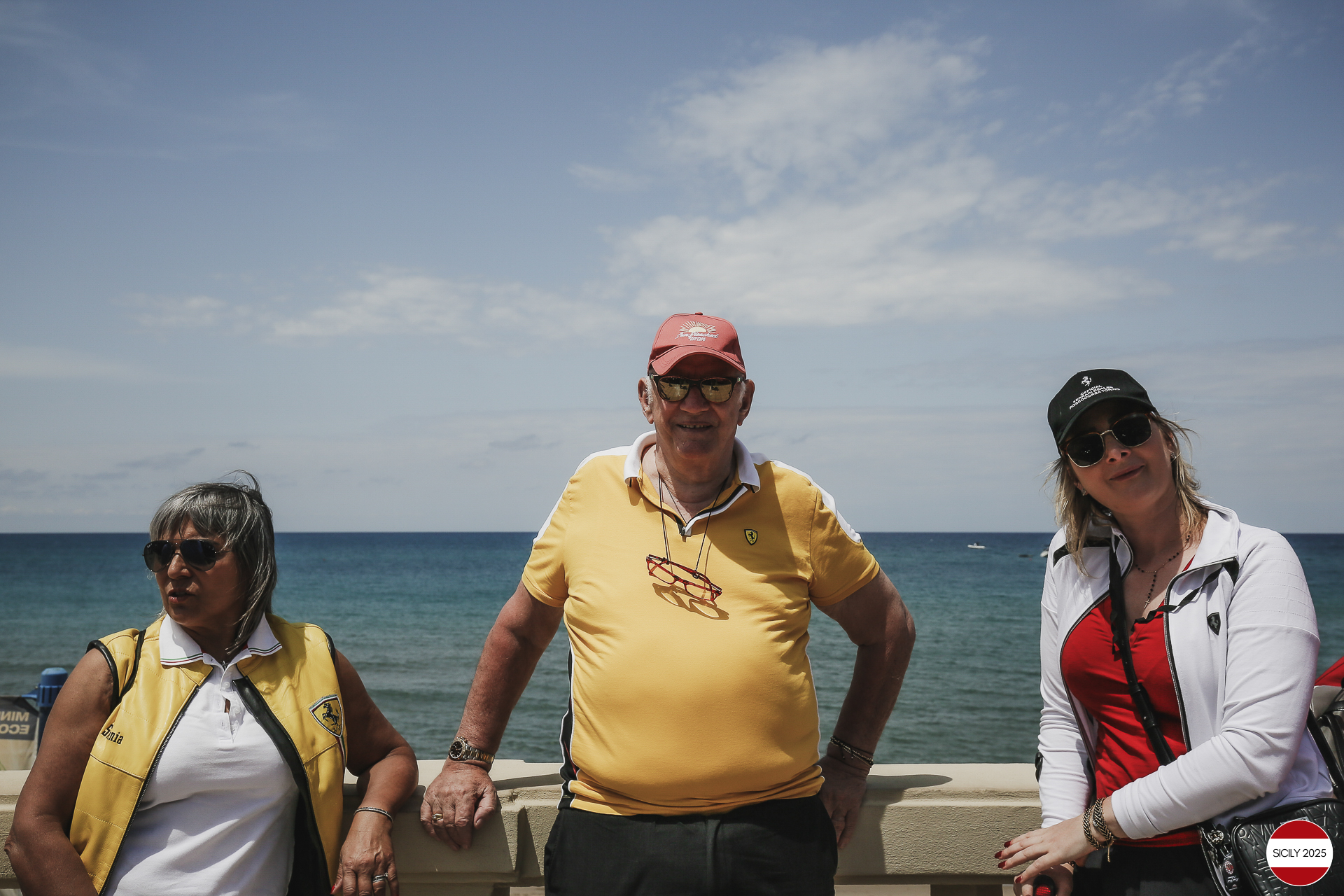 Stop on the Cefalu’ seafront. 