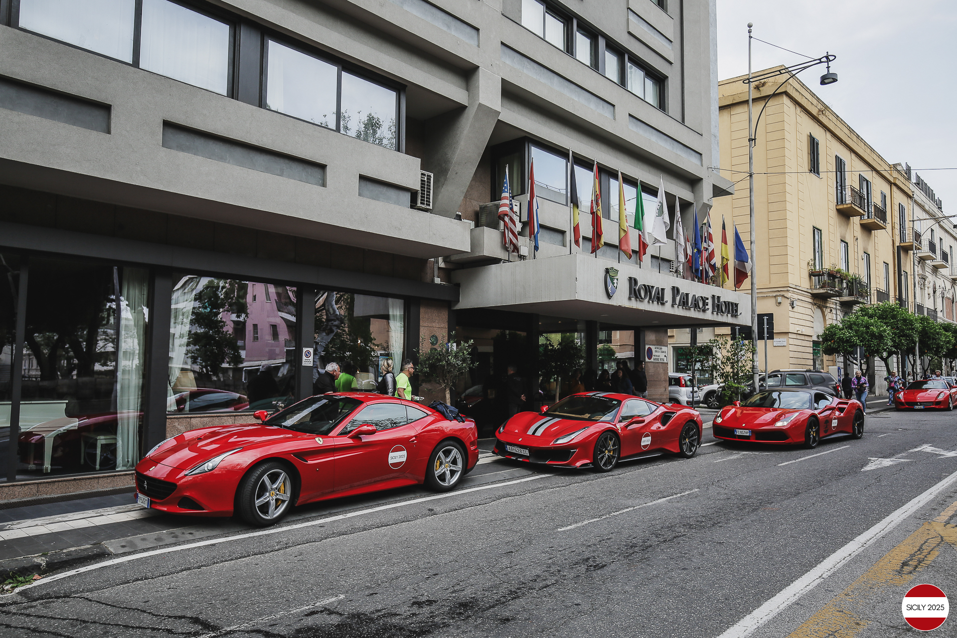 Hotel stay in Messina. 