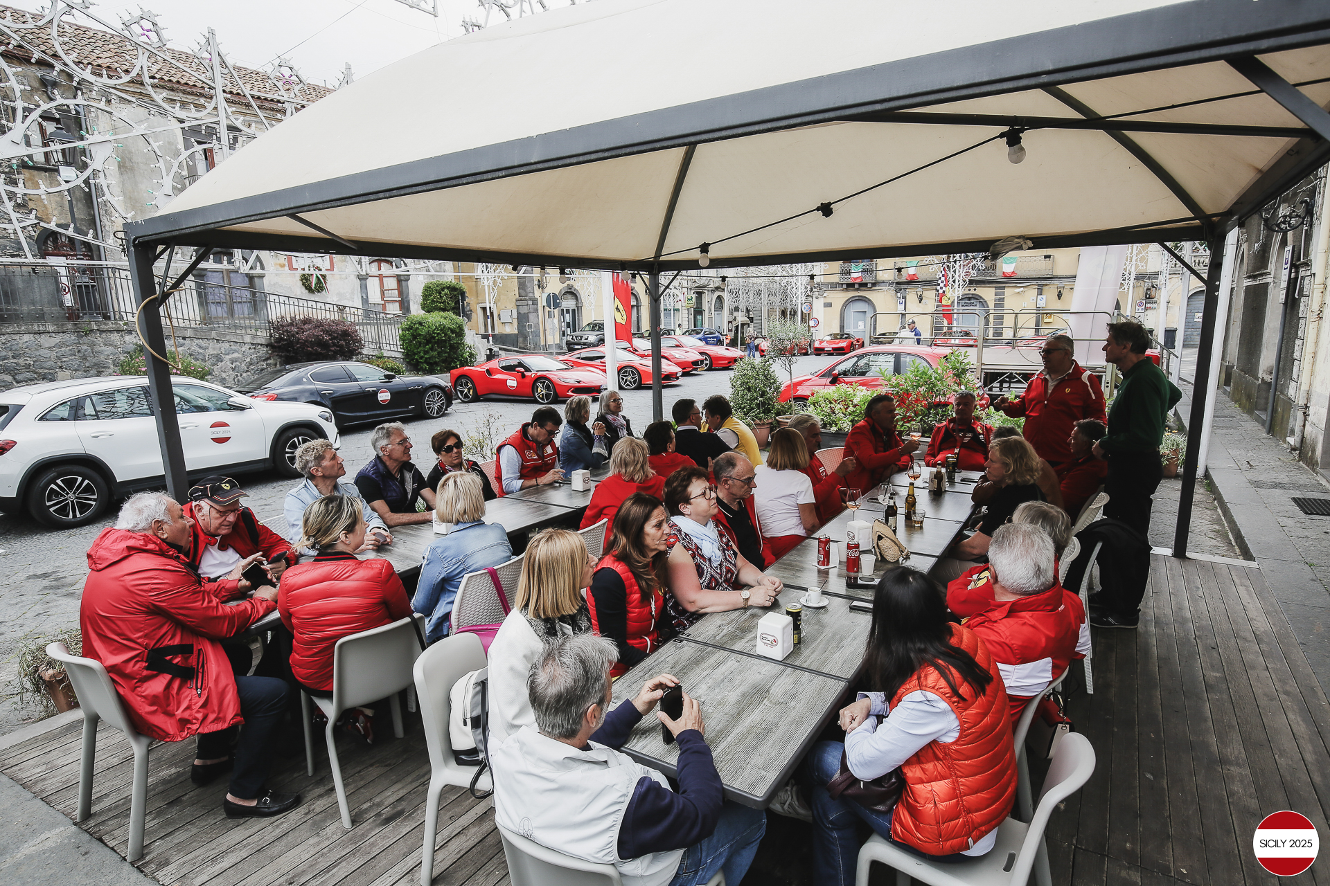 Lunch at Sant’Alfio. 