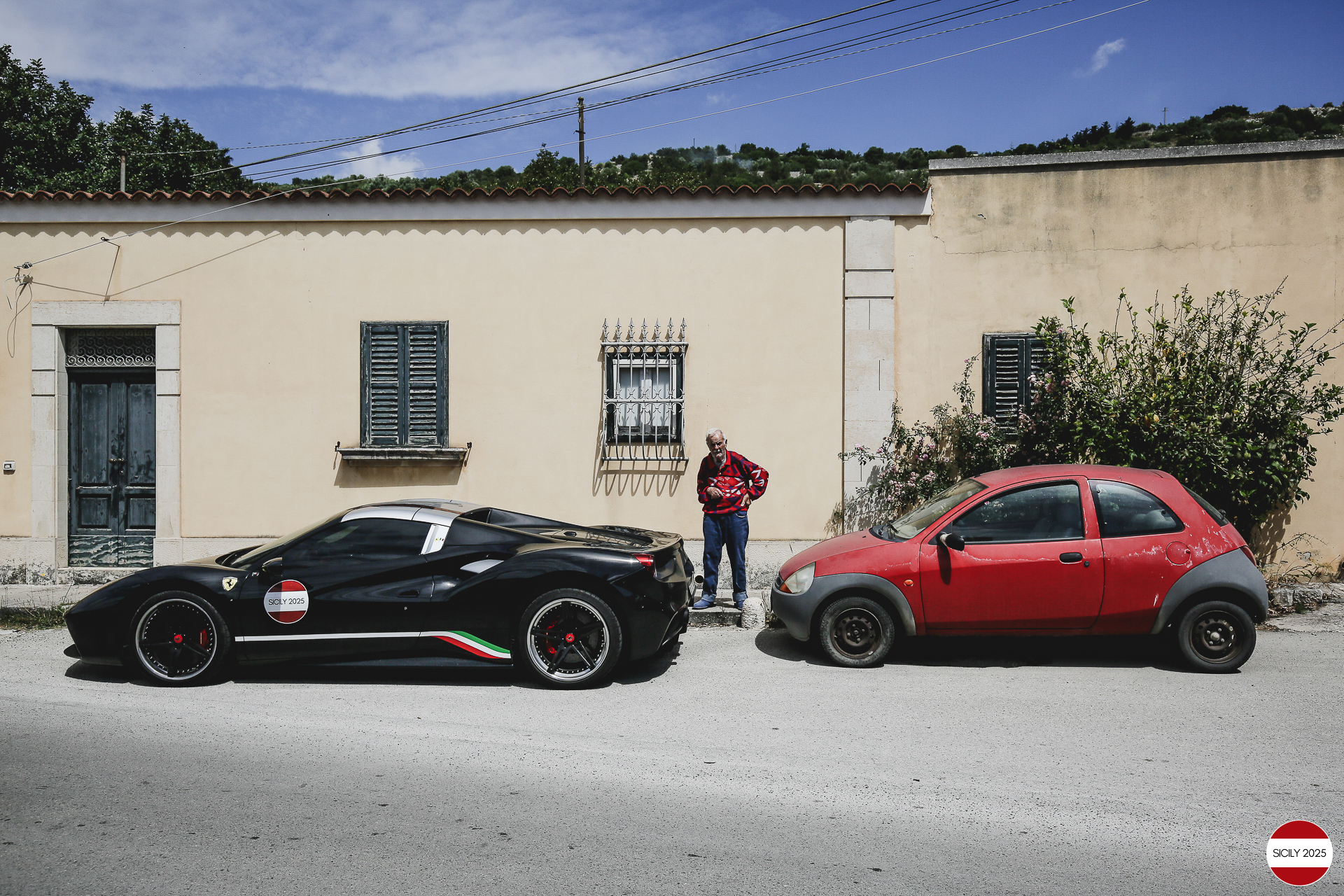 On the way to Ragusa. 