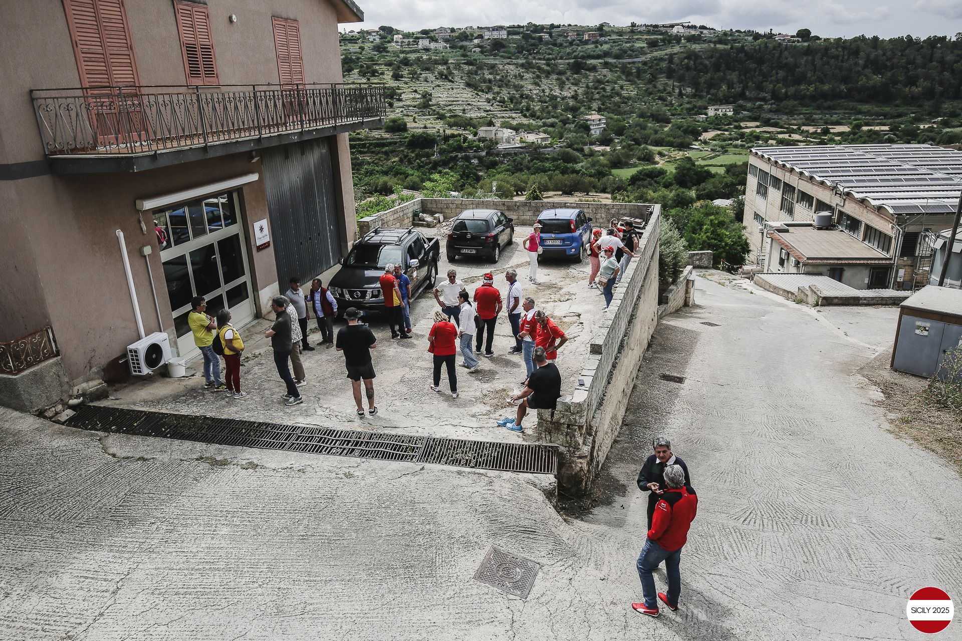 Visit to a chocolate factory in Modica. 