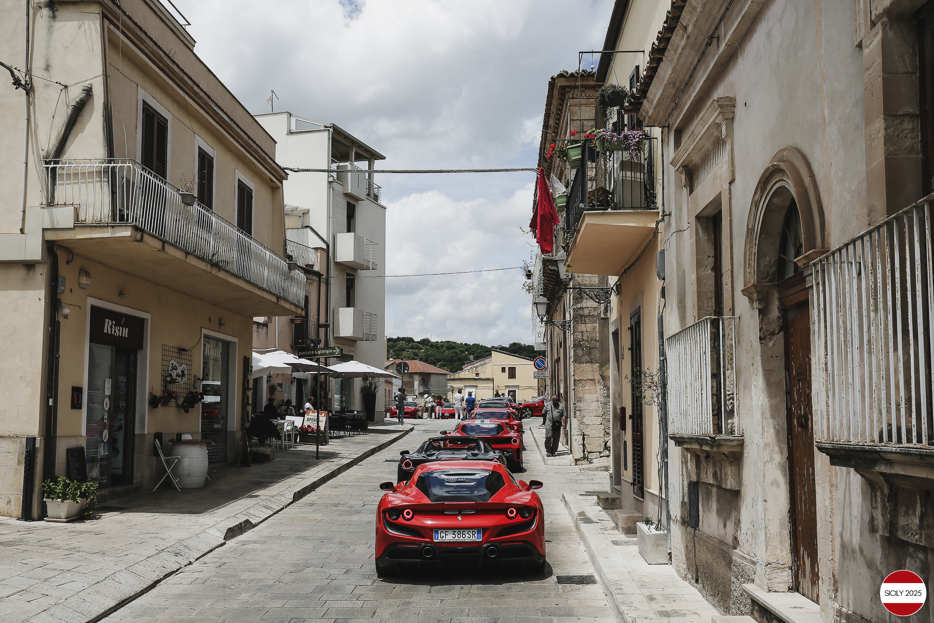 Parking in Ragusa. 