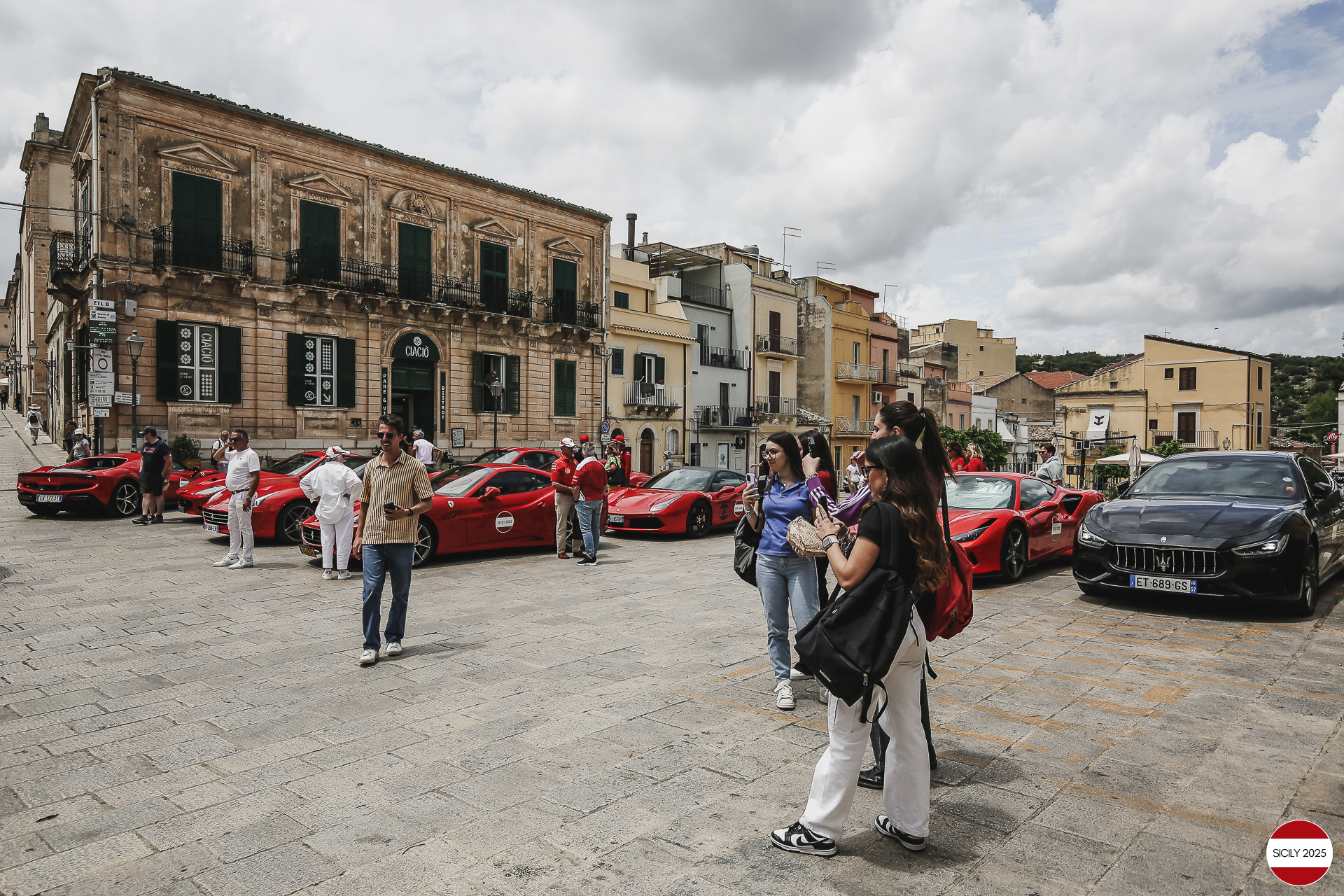 Parking in Ragusa. 