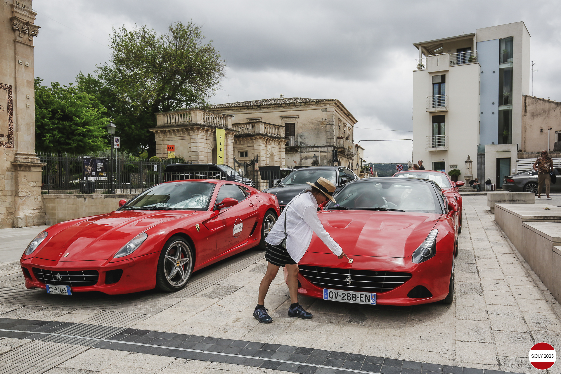Parking in Ragusa. 