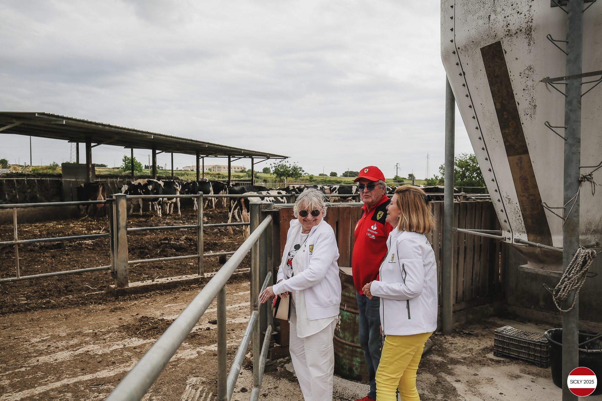 Visit to a ‘mozzarella’ factory. 