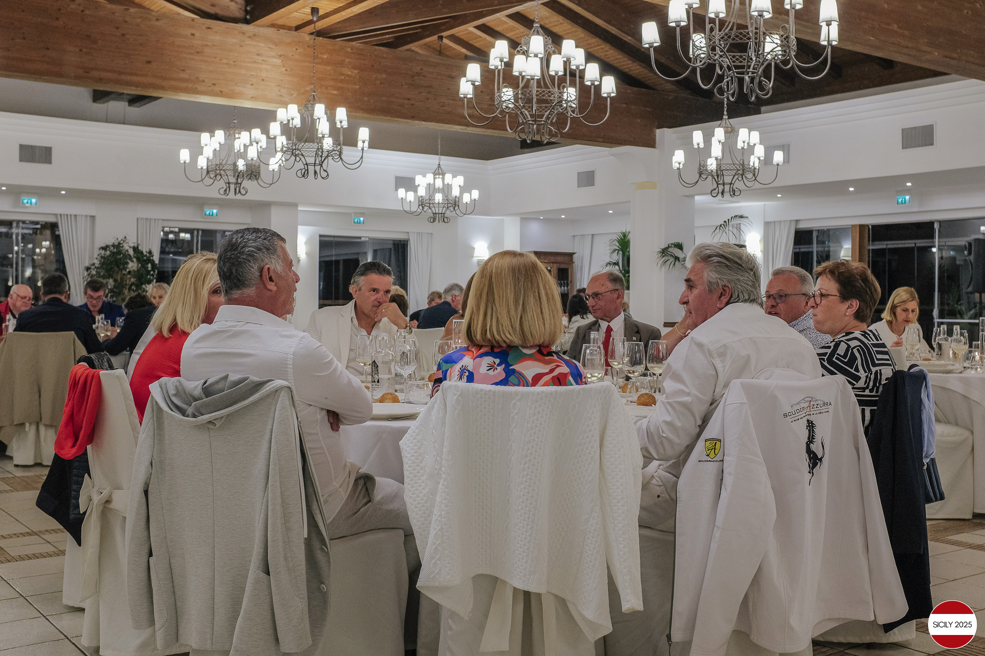 Gala dinner at our hotel in Marsala.